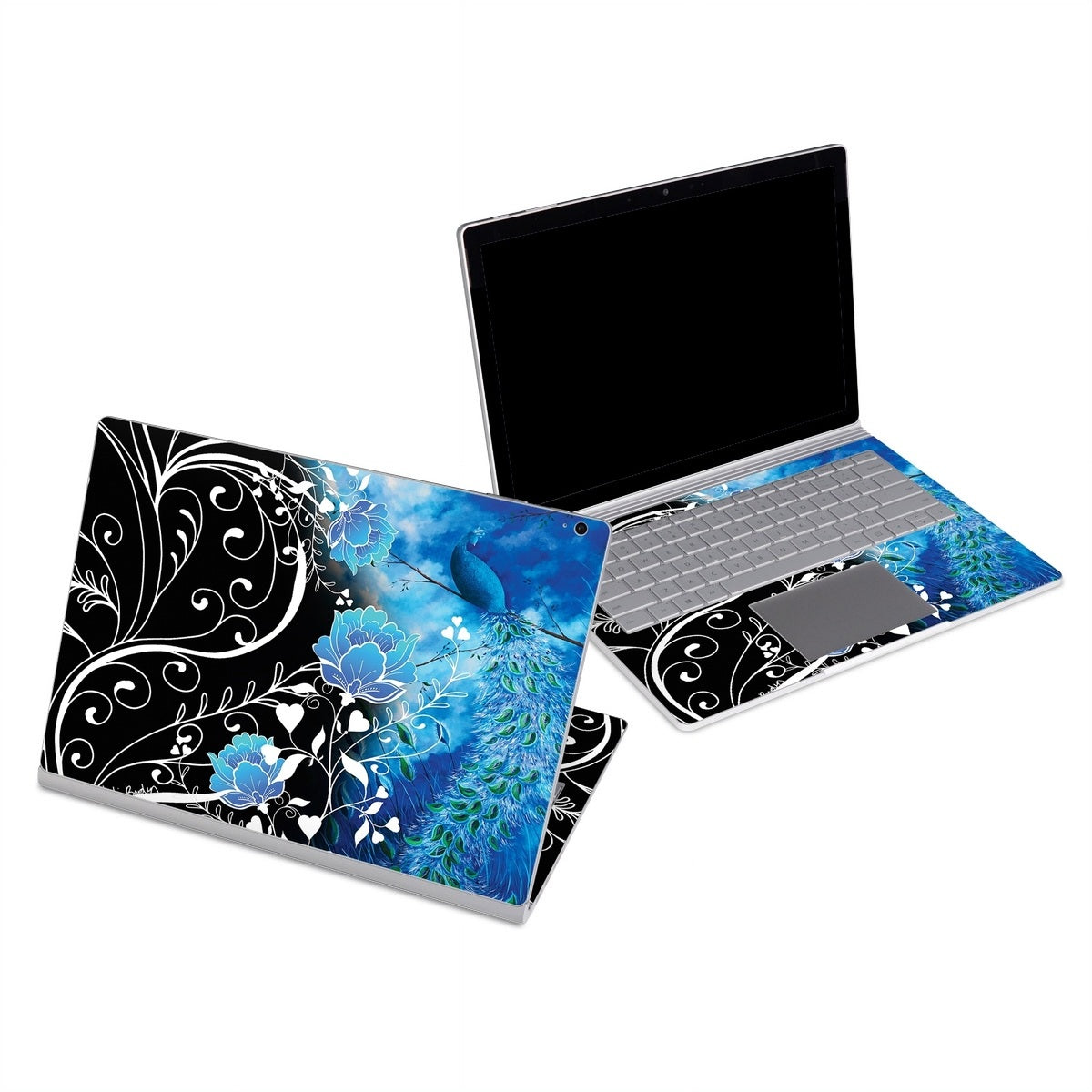 Peacock Sky - Microsoft Surface Book Skin