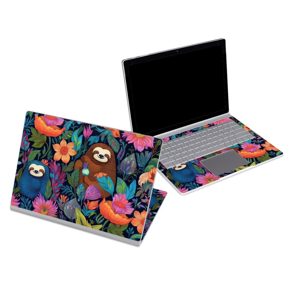 Garden of Slothy Delights - Microsoft Surface Book Skin