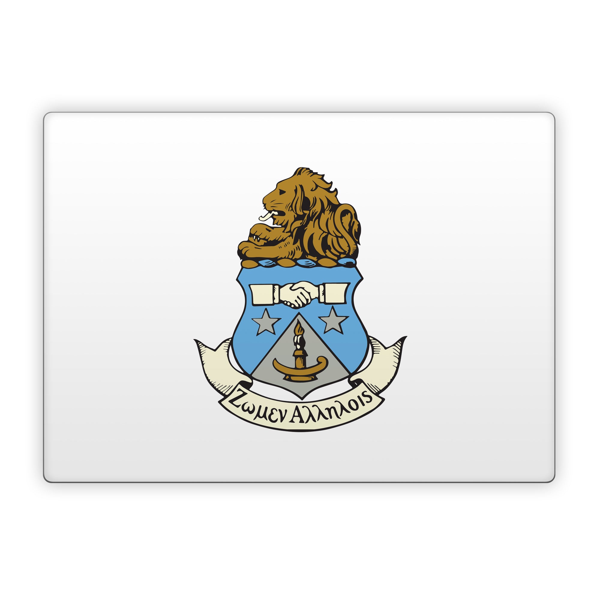 Alpha Delta Pi Crest White - Microsoft Surface Laptop Skin