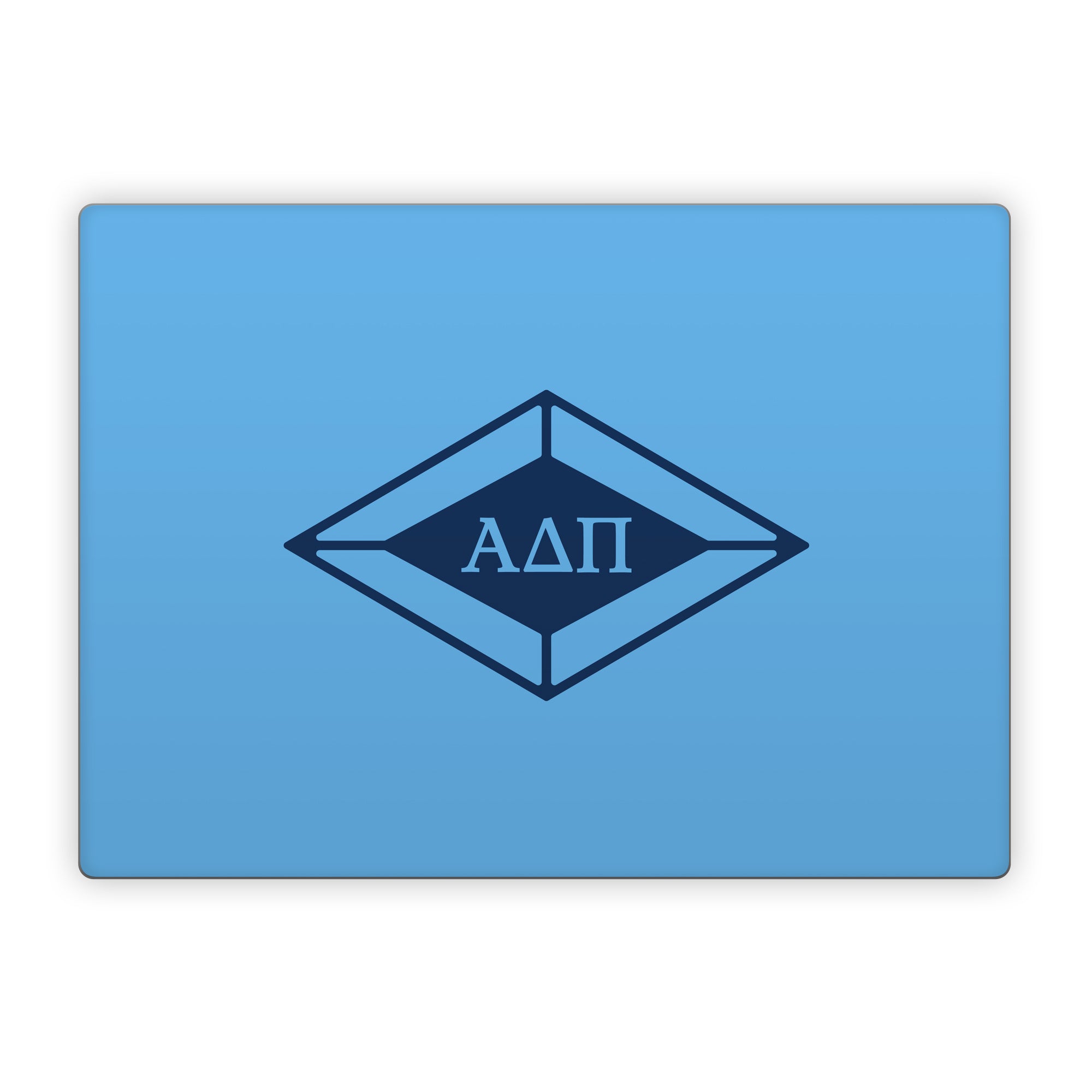 Alpha Delta Pi Diamond Letters Adelphean Blue - Microsoft Surface Laptop Skin