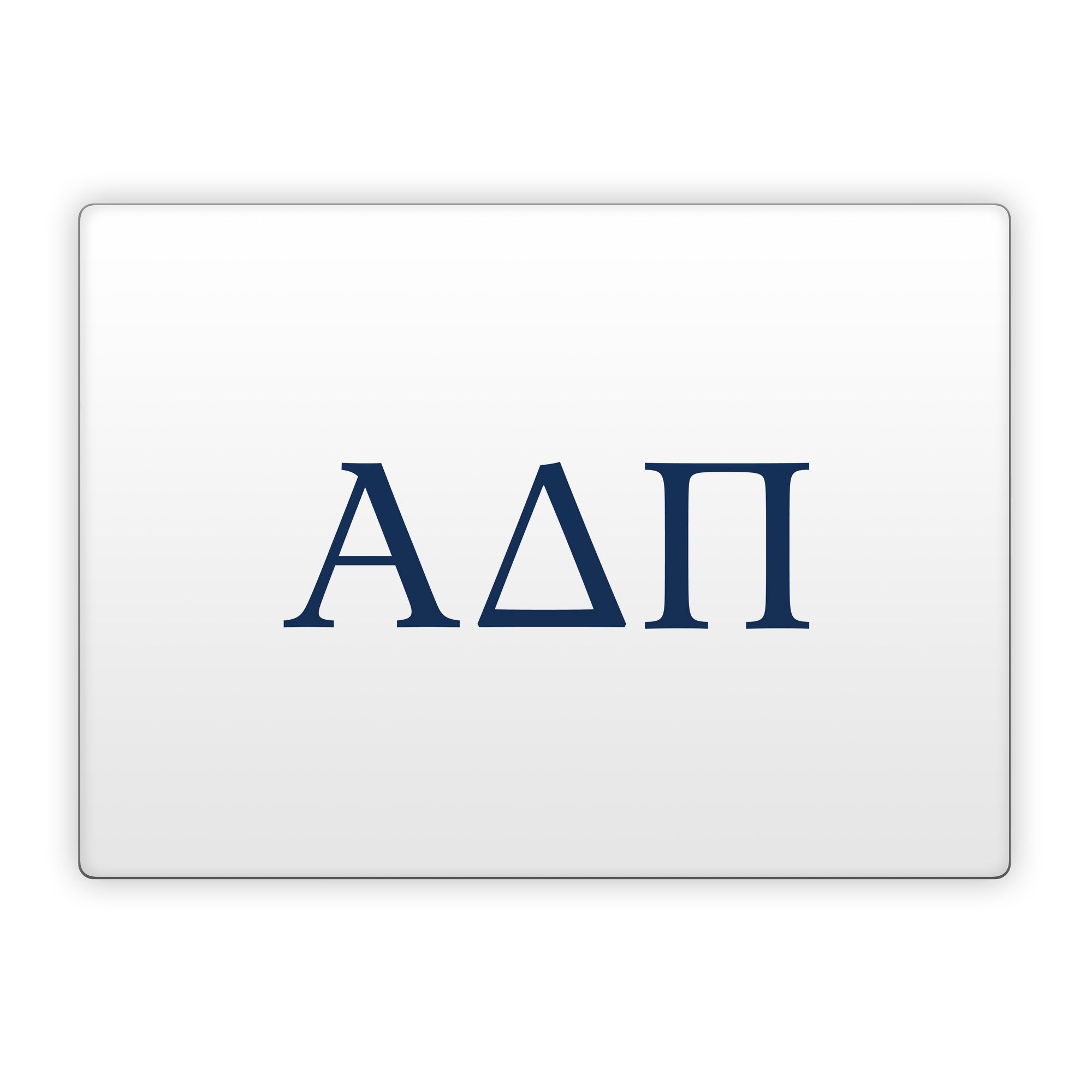 Alpha Delta Pi Greek Letters White - Microsoft Surface Laptop Skin