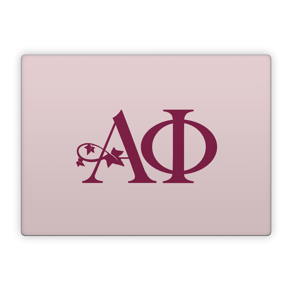Alpha Phi Greek Letters Ivory - Microsoft Surface Laptop Skin
