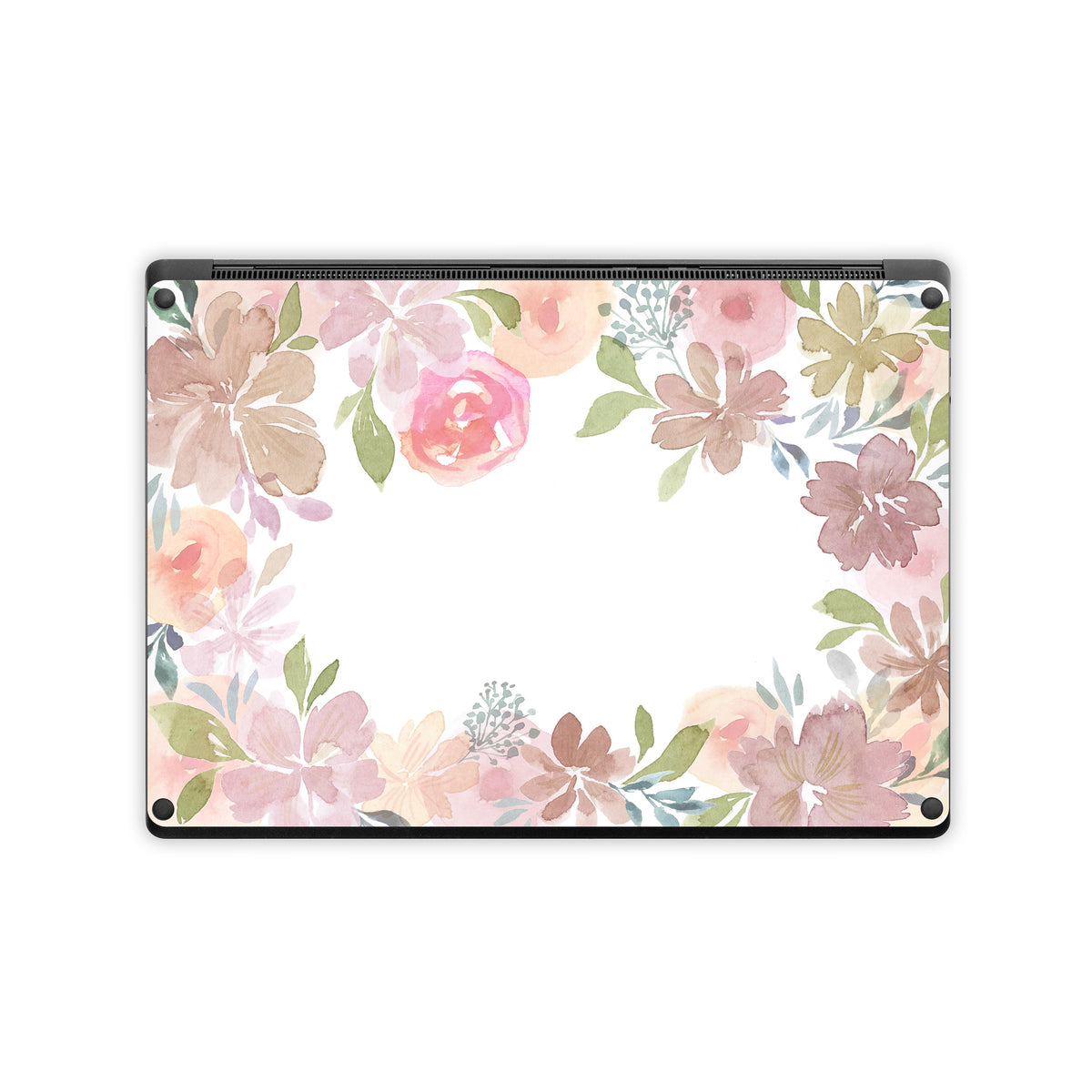 Blush Flower Frame - Microsoft Surface Laptop Skin