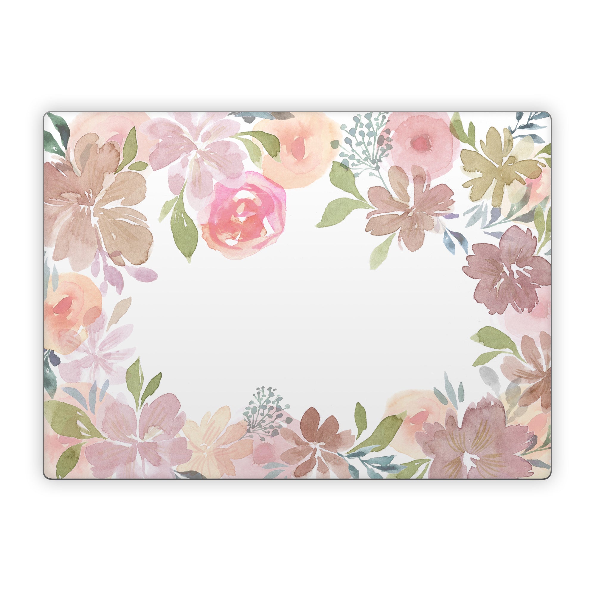 Blush Flower Frame - Microsoft Surface Laptop Skin