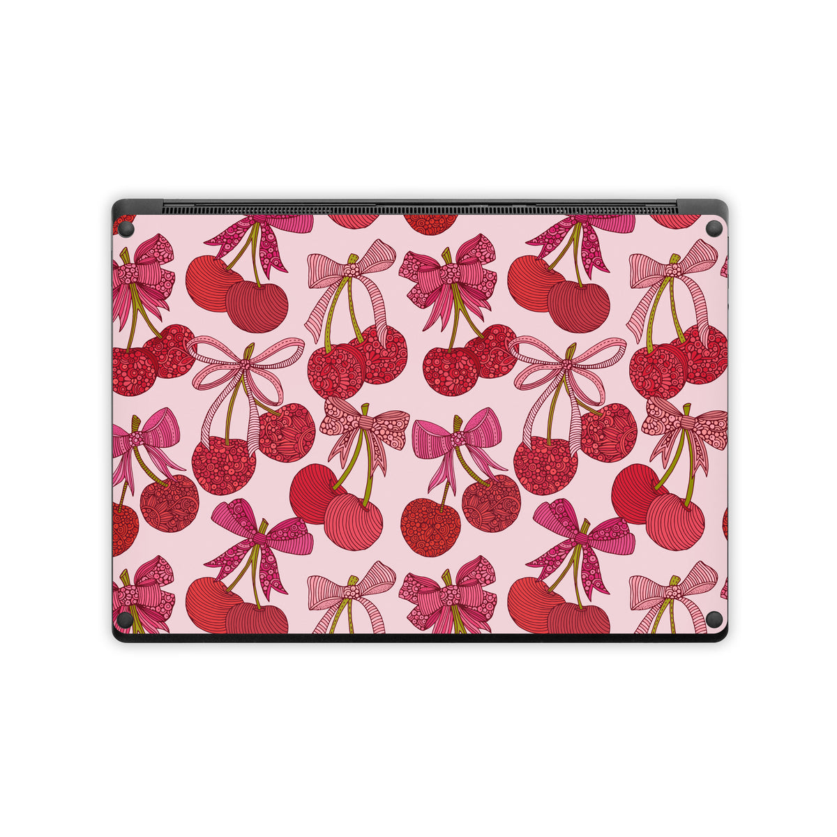 Cherry with Bows - Microsoft Surface Laptop Skin