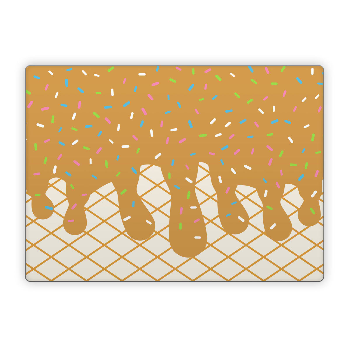 Caramel Ice Cream Drip - Microsoft Surface Laptop Skin