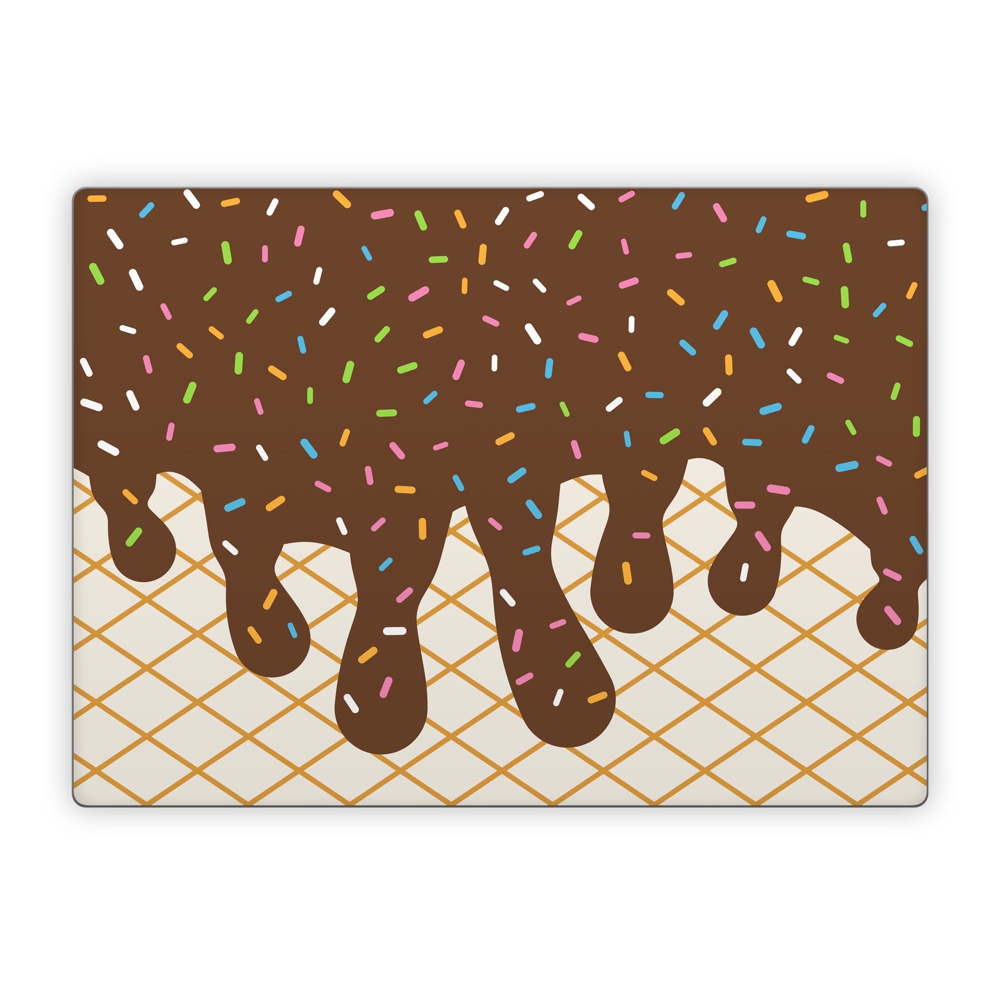 Chocolate Ice Cream Drip - Microsoft Surface Laptop Skin