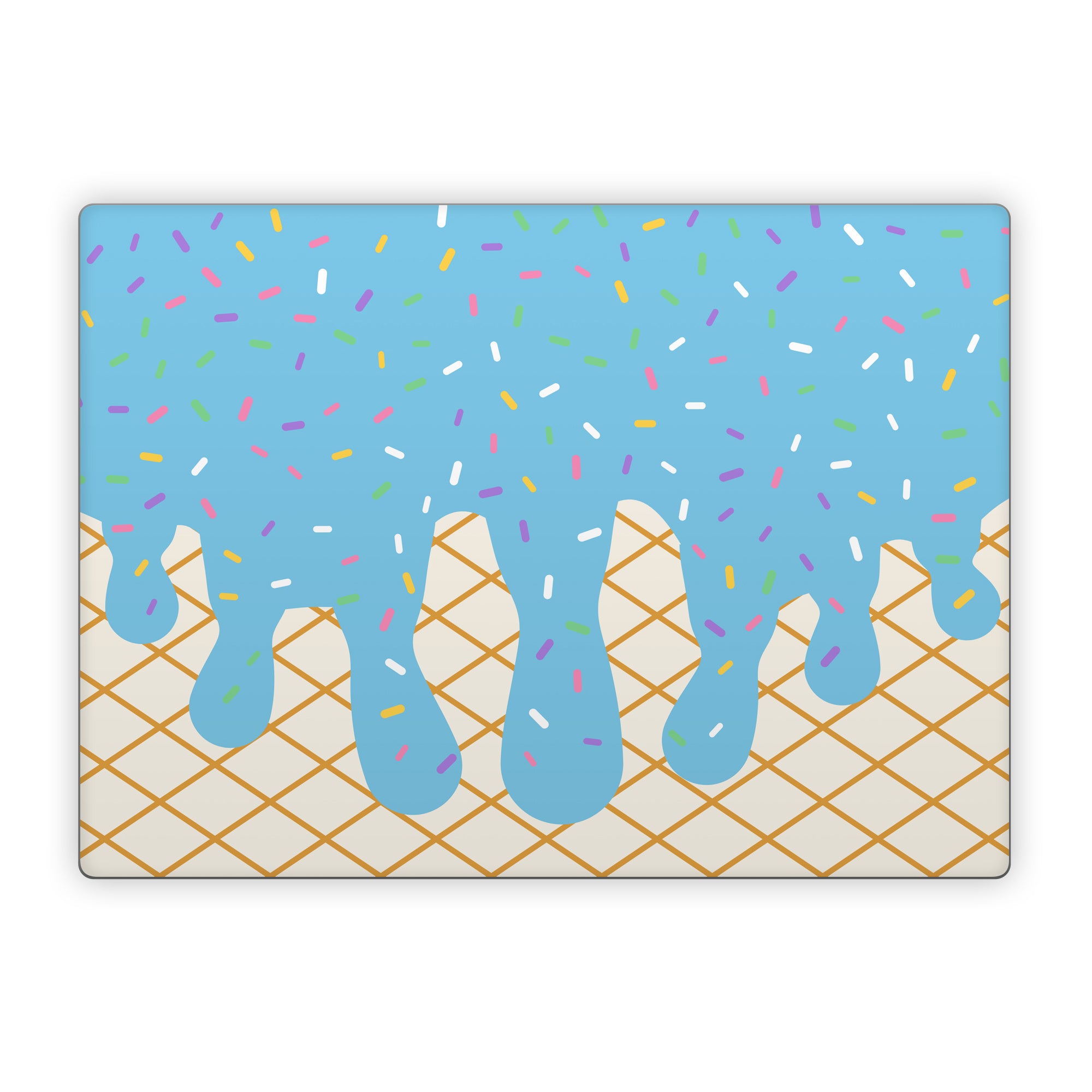Cotton Candy Ice Cream Drip - Microsoft Surface Laptop Skin