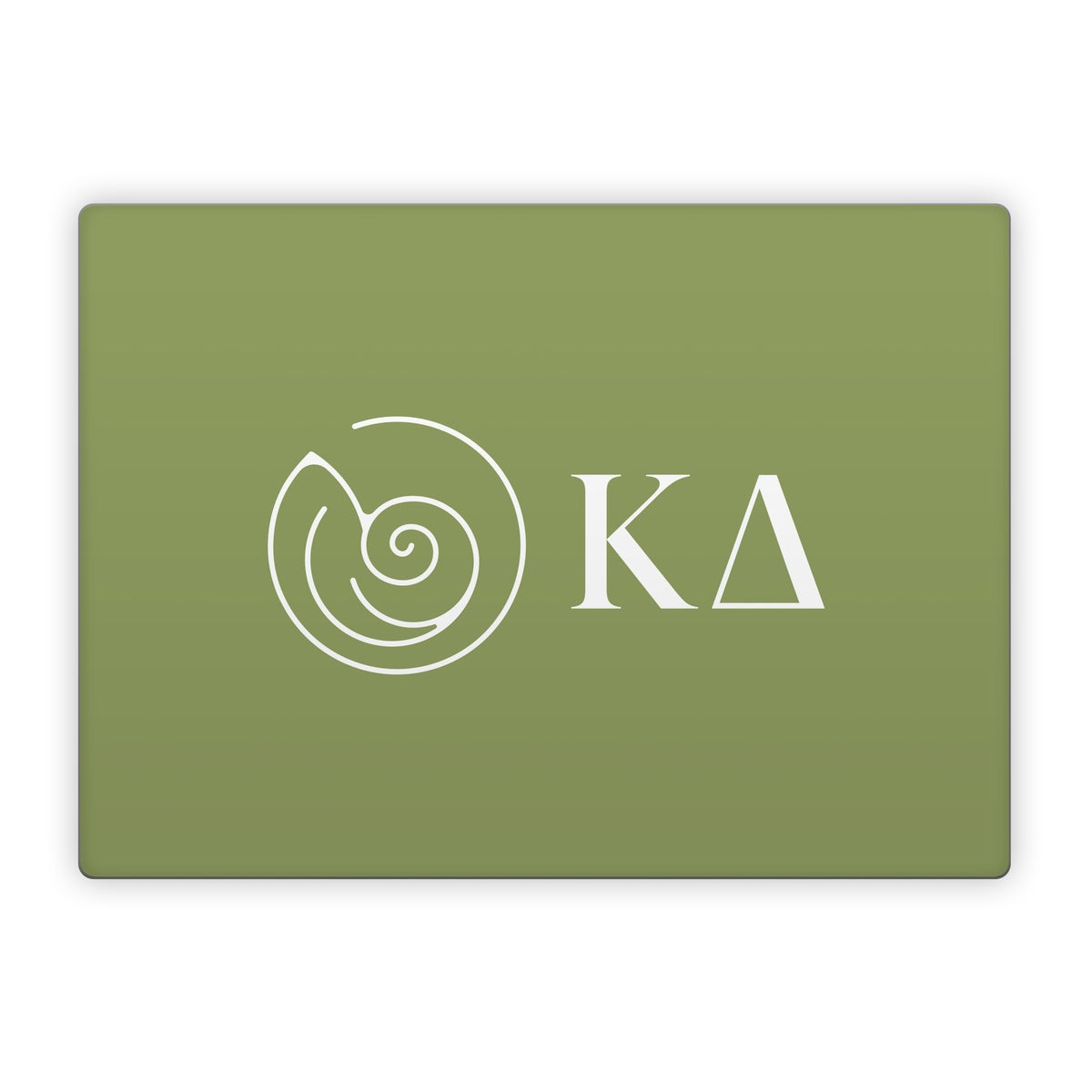 Kappa Delta Greek Letters KD Olive - Microsoft Surface Laptop Skin