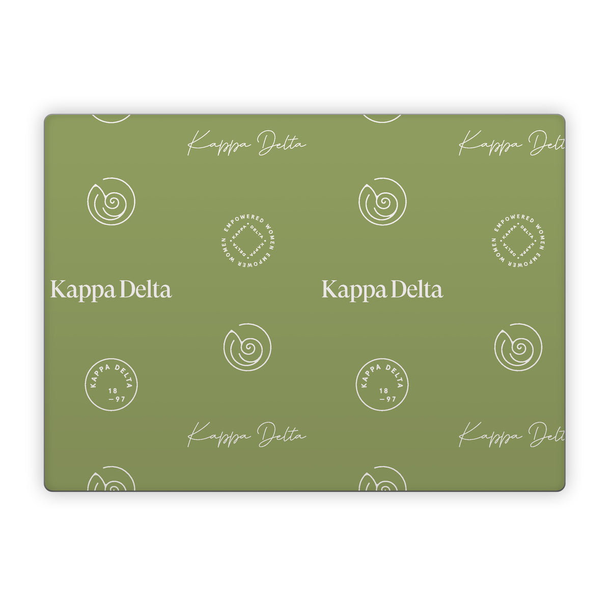 Kappa Delta Pattern - Microsoft Surface Laptop Skin