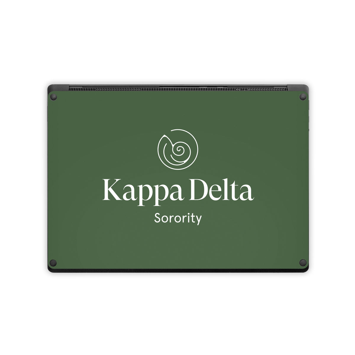 Kappa Delta Primary Logo Dark Olive - Microsoft Surface Laptop Skin