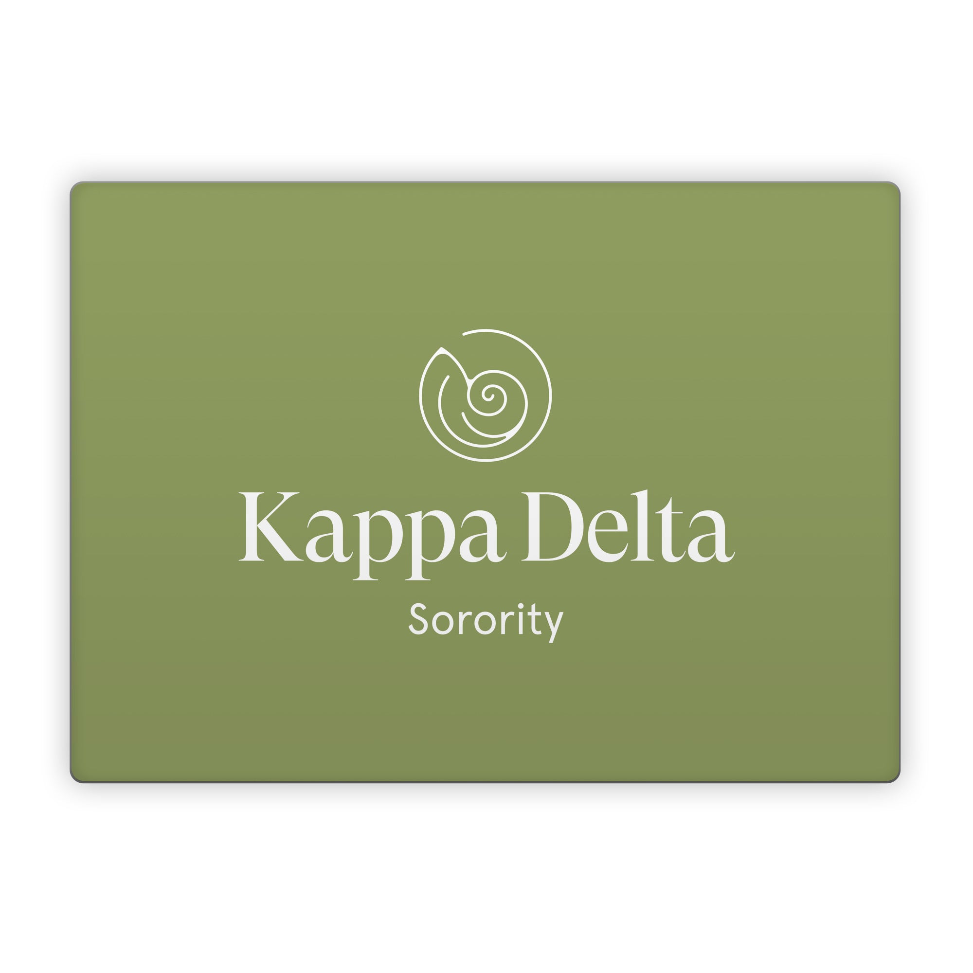 Kappa Delta Primary Logo KD Olive - Microsoft Surface Laptop Skin