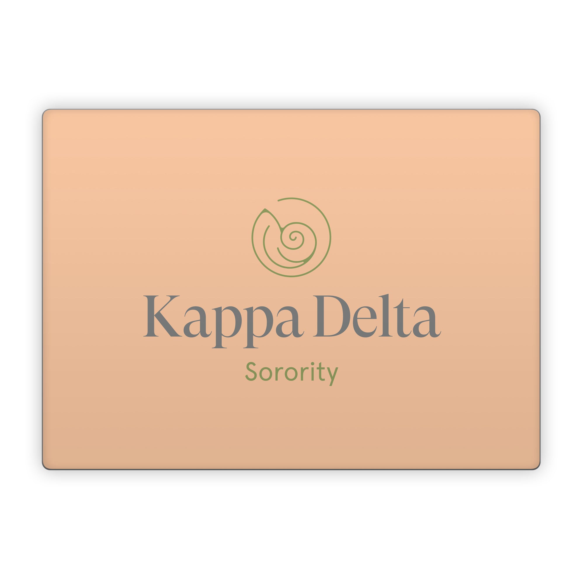 Kappa Delta Primary Logo Empowered Peach - Microsoft Surface Laptop Skin