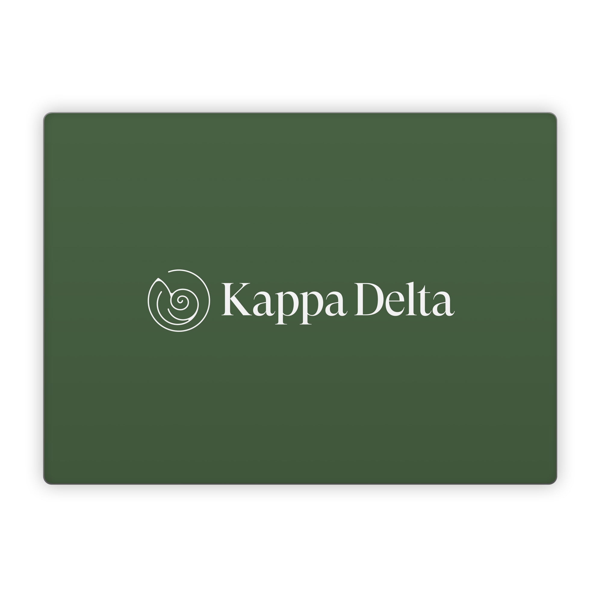 Kappa Delta Secondary Logo Dark Olive - Microsoft Surface Laptop Skin