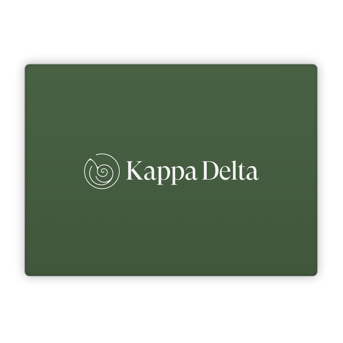 Kappa Delta Secondary Logo Dark Olive - Microsoft Surface Laptop Skin