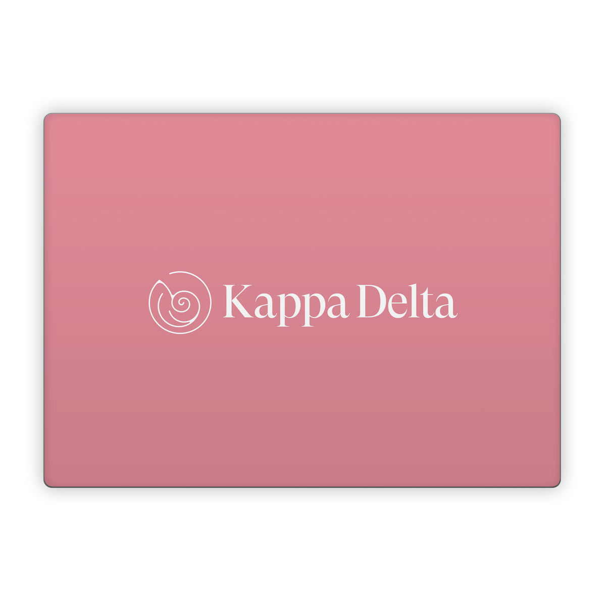 Kappa Delta Secondary Logo Active Pink - Microsoft Surface Laptop Skin