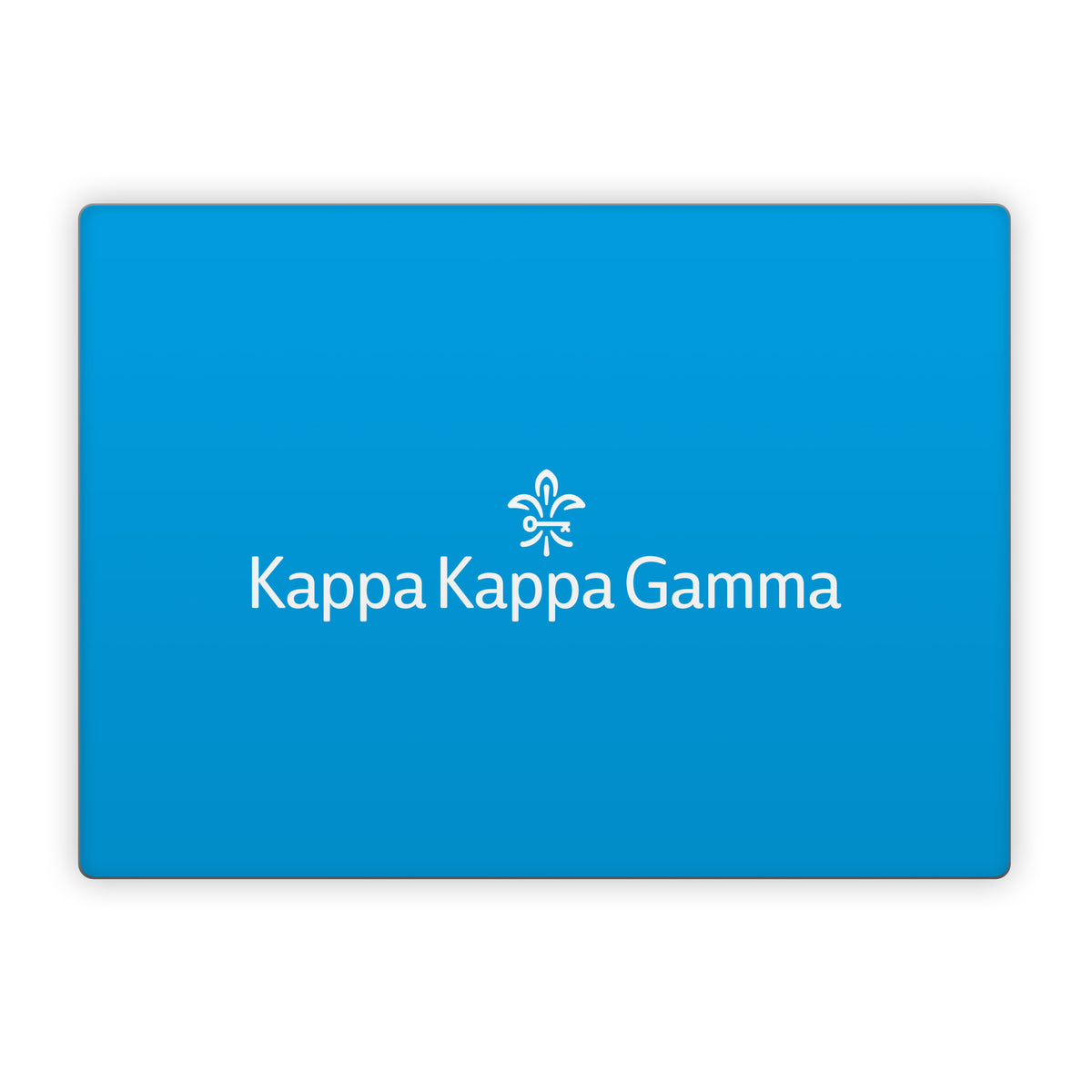 Kappa Kappa Gamma Brandmark Gamma Blue - Microsoft Surface Laptop Skin