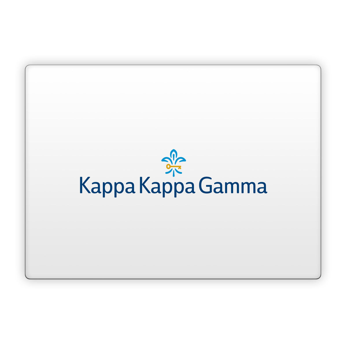 Kappa Kappa Gamma Brandmark White - Microsoft Surface Laptop Skin