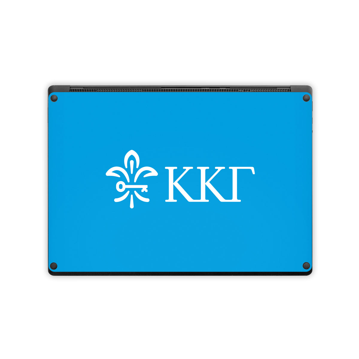 Kappa Kappa Gamma Letterkey Horizontal Gamma Blue - Microsoft Surface Laptop Skin