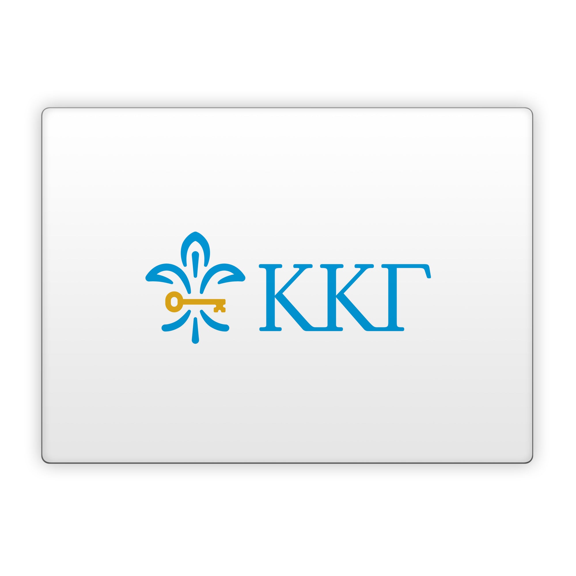 Kappa Kappa Gamma Letterkey Horizontal White - Microsoft Surface Laptop Skin