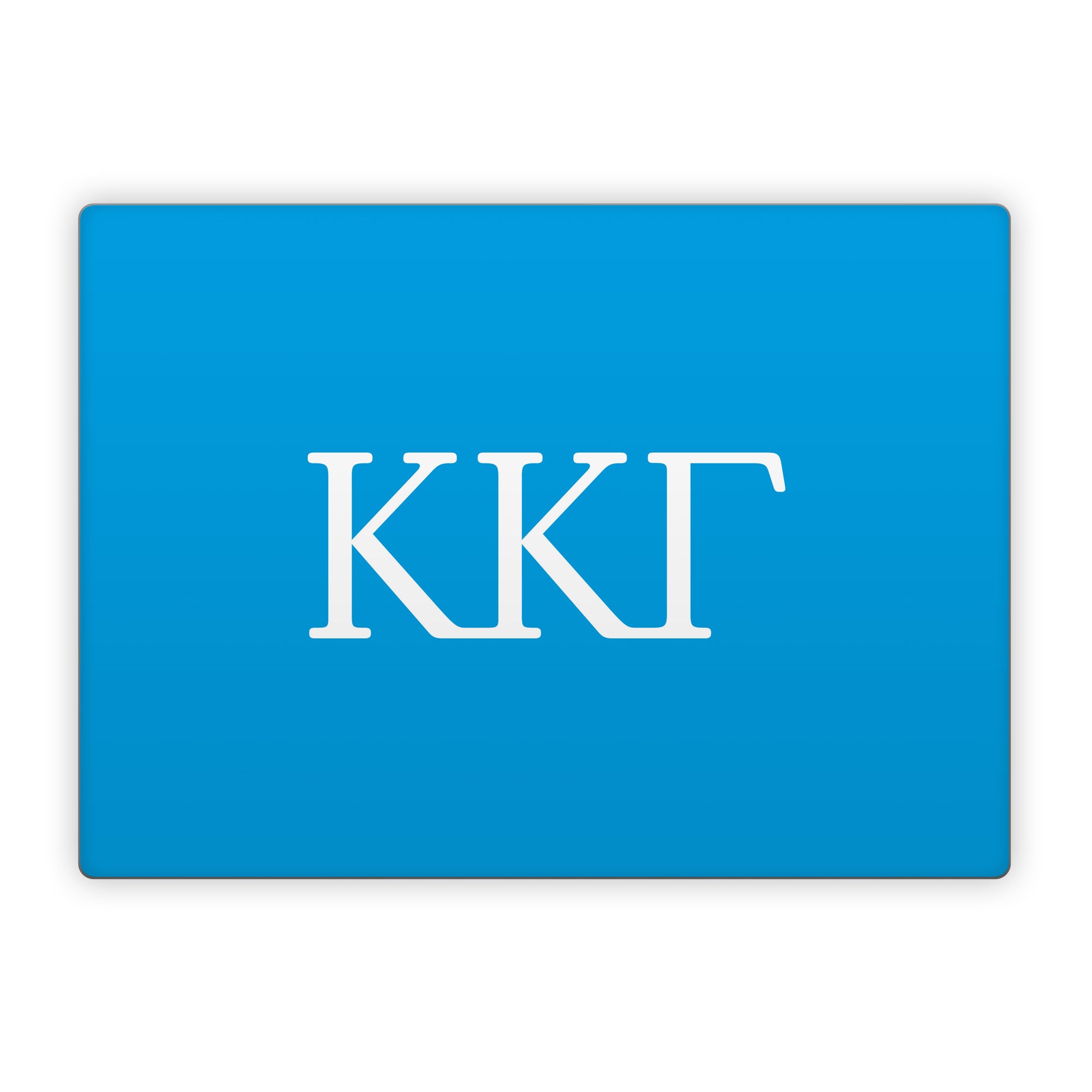 Kappa Kappa Gamma Greek Letters Gamma Blue - Microsoft Surface Laptop Skin
