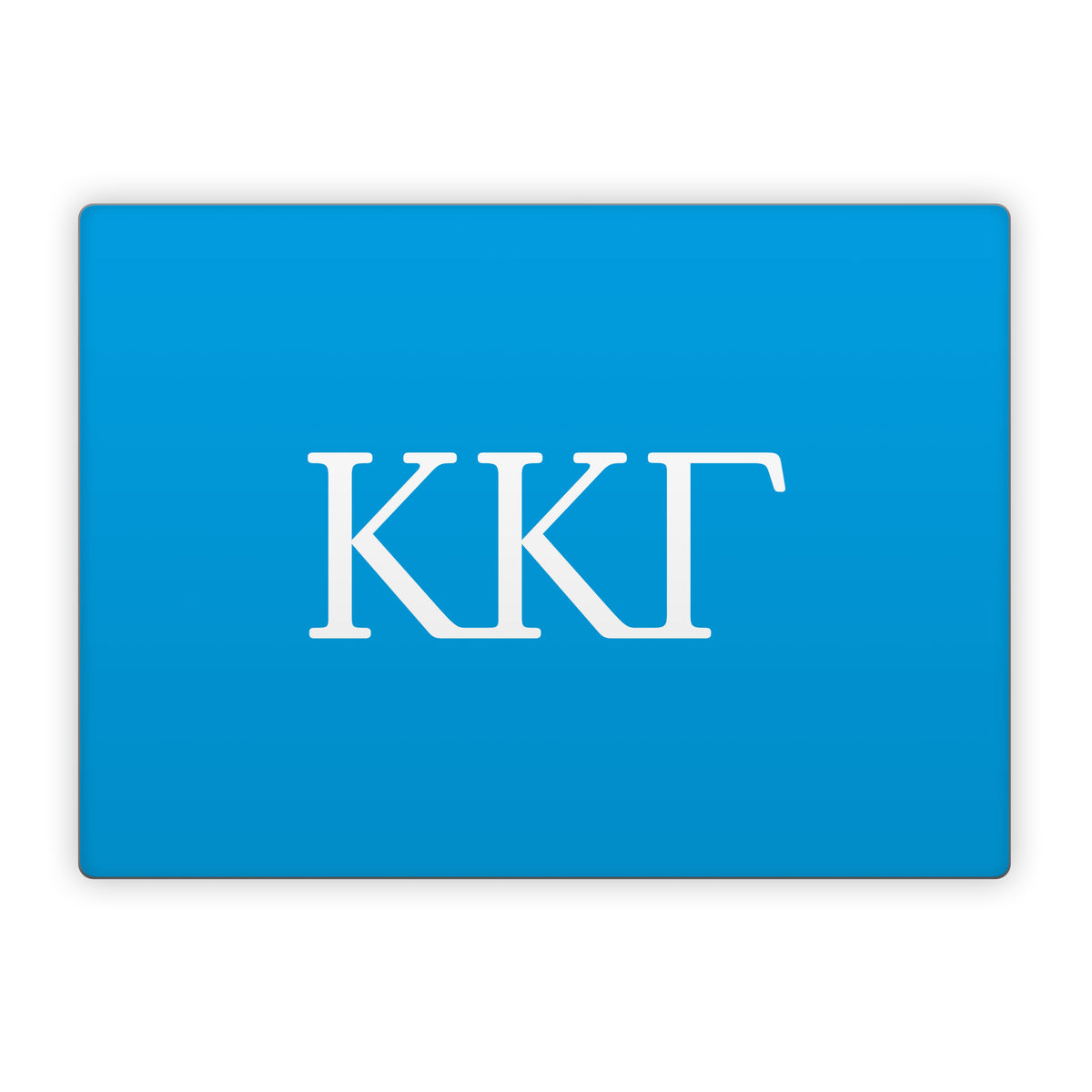 Kappa Kappa Gamma Greek Letters Gamma Blue - Microsoft Surface Laptop Skin