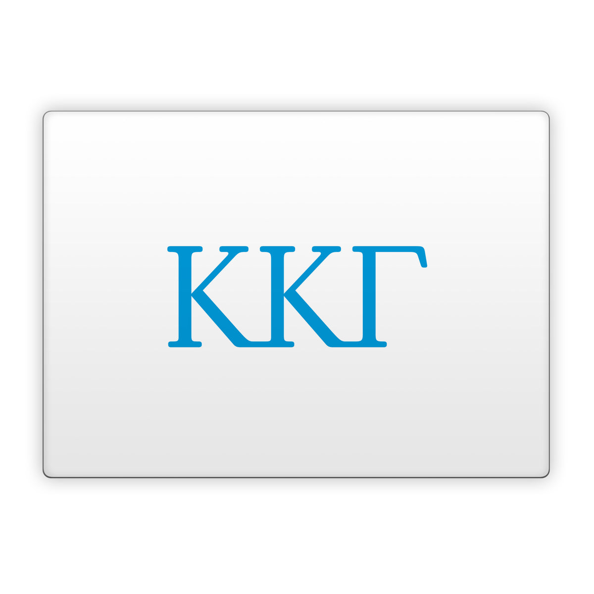 Kappa Kappa Gamma Greek Letters White - Microsoft Surface Laptop Skin