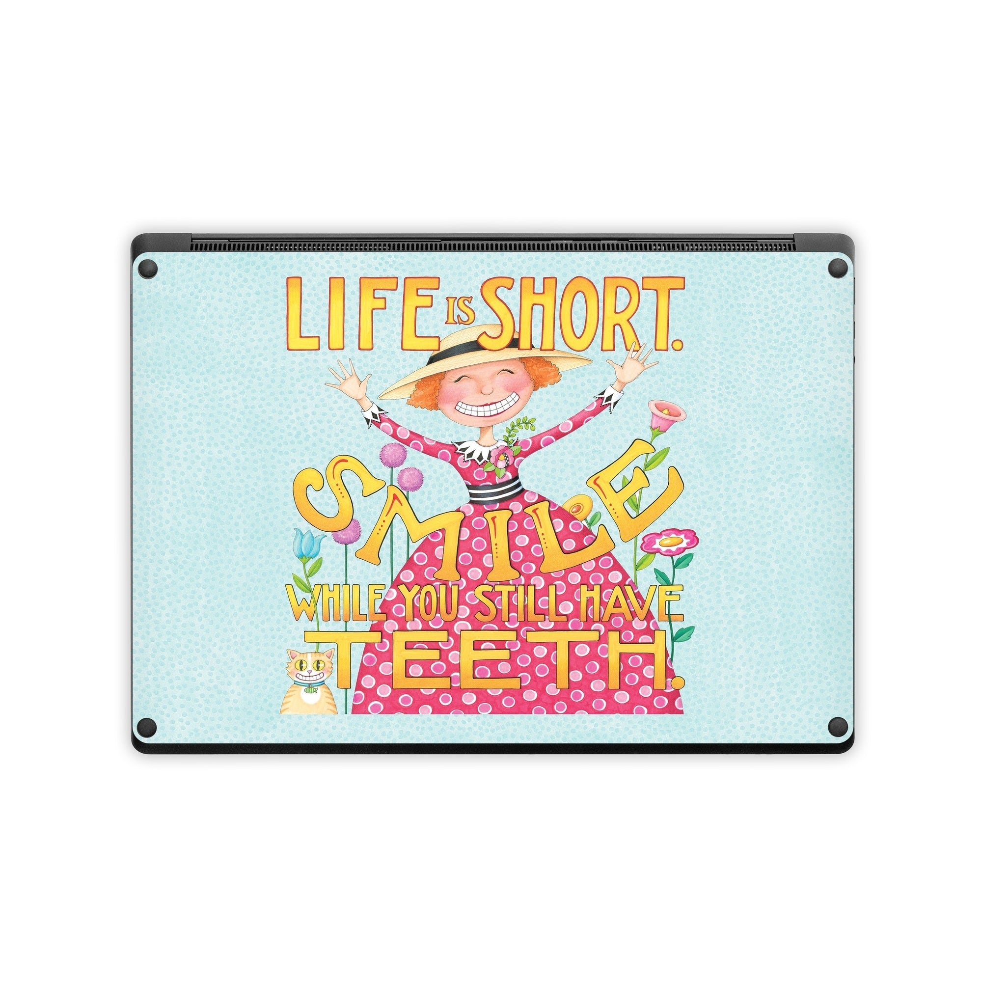 Life is Short - Microsoft Surface Laptop Skin