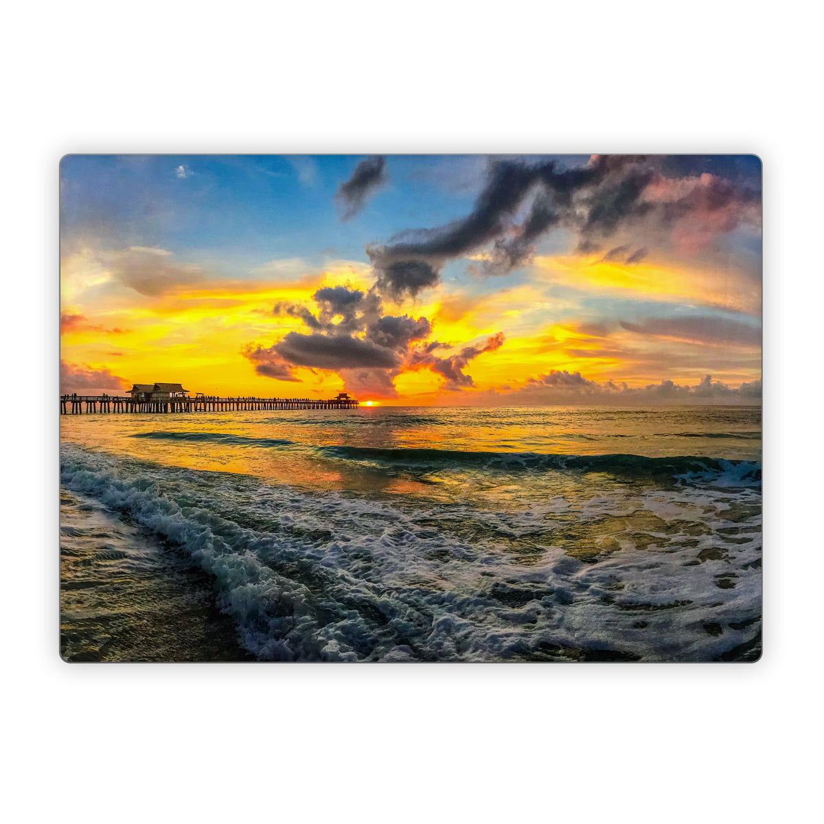 Naples Pier - Microsoft Surface Laptop Skin