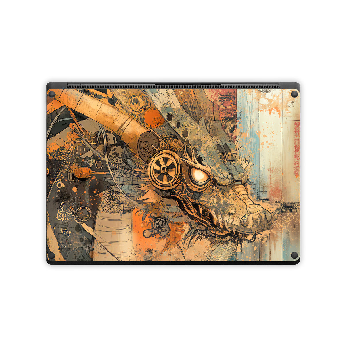 Orange Dragon - Microsoft Surface Laptop Skin