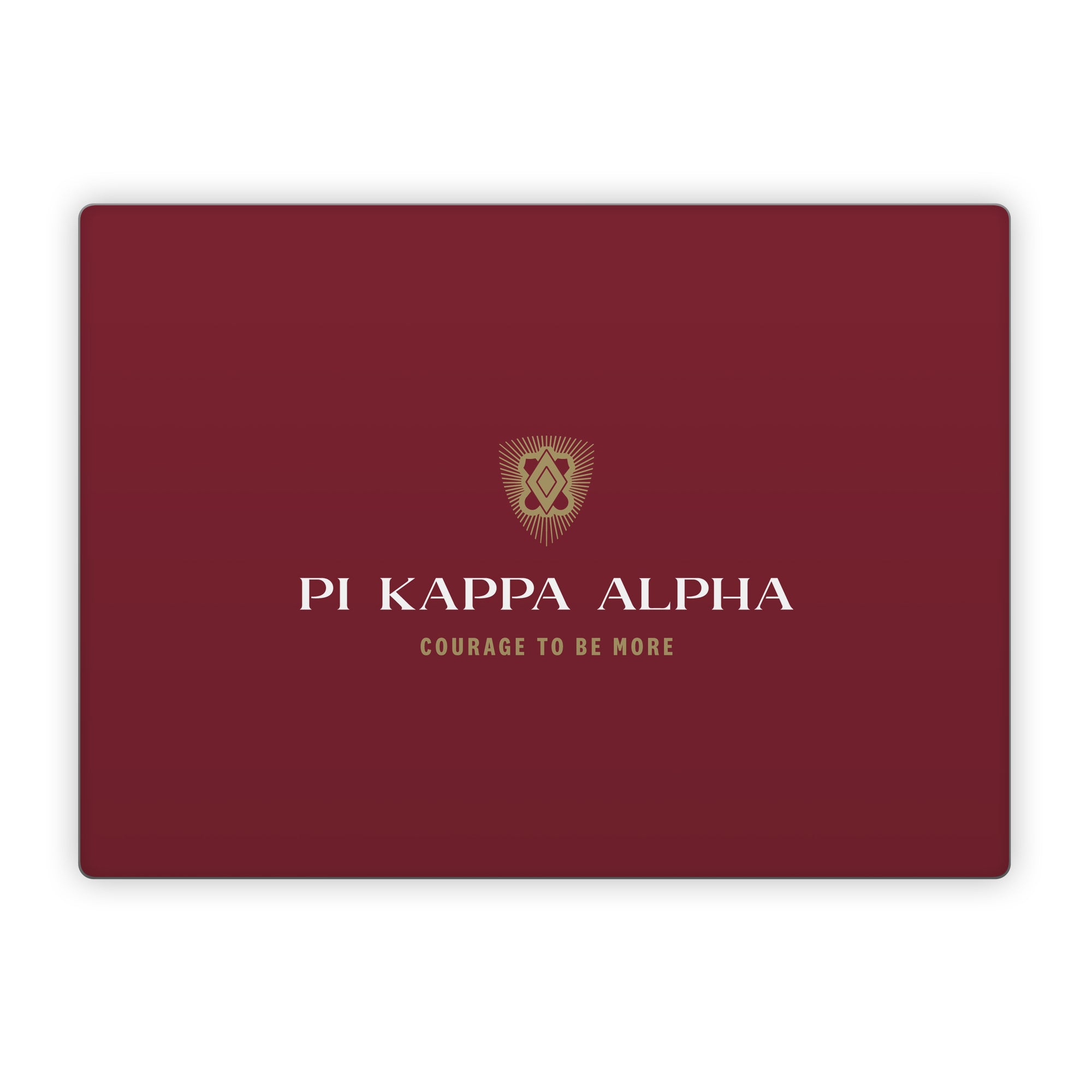 Pi Kappa Alpha Formal Logo Garnet - Microsoft Surface Laptop Skin