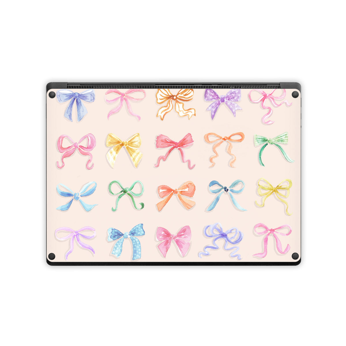 Rainbow Bows - Microsoft Surface Laptop Skin