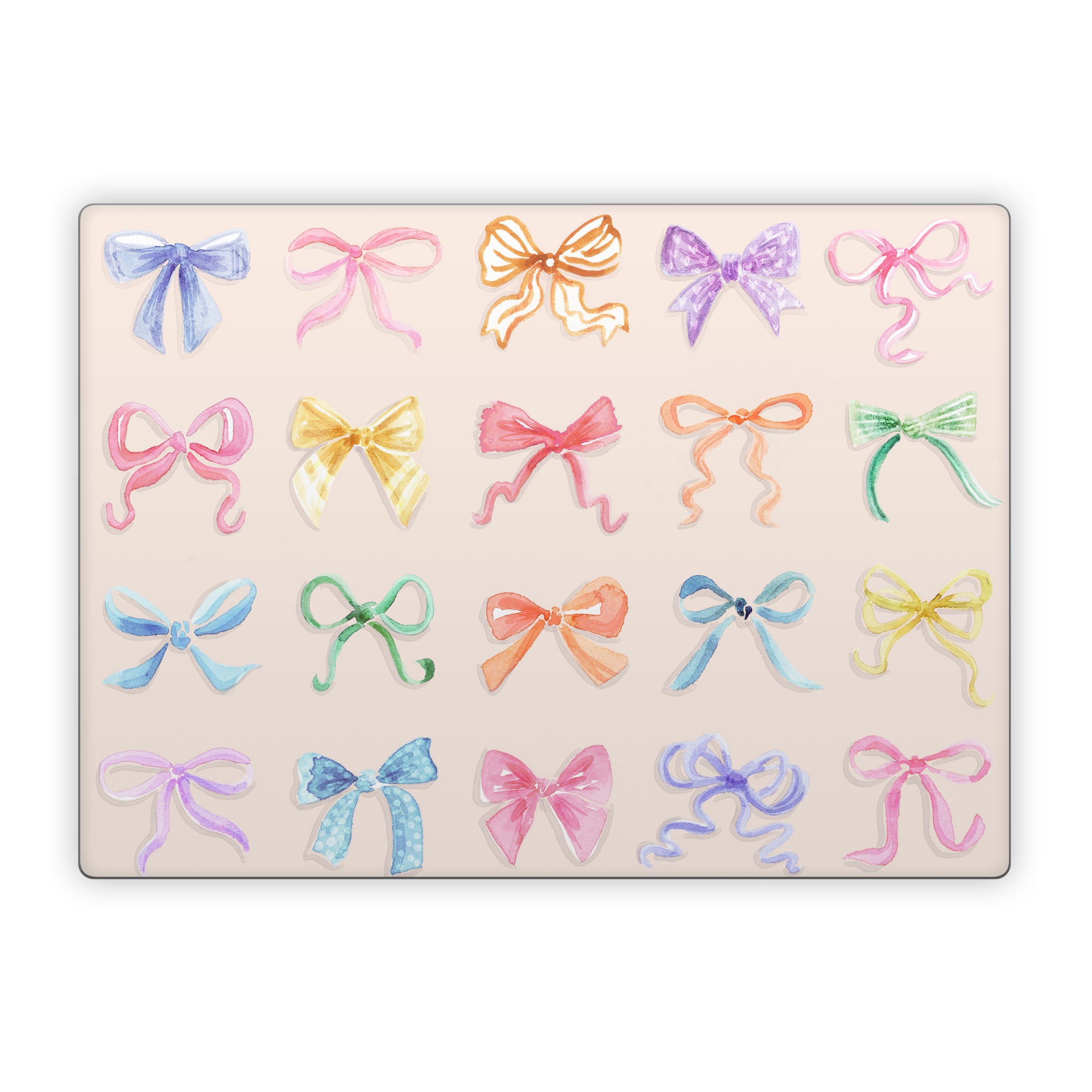 Rainbow Bows - Microsoft Surface Laptop Skin
