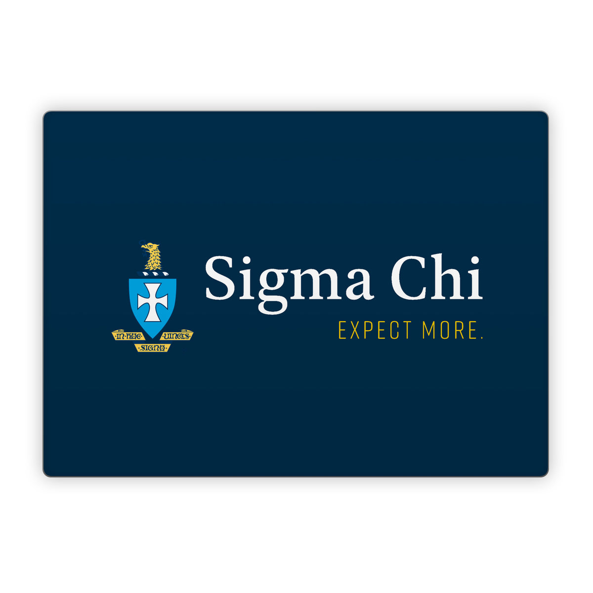 Sigma Chi Logo Navy - Microsoft Surface Laptop Skin