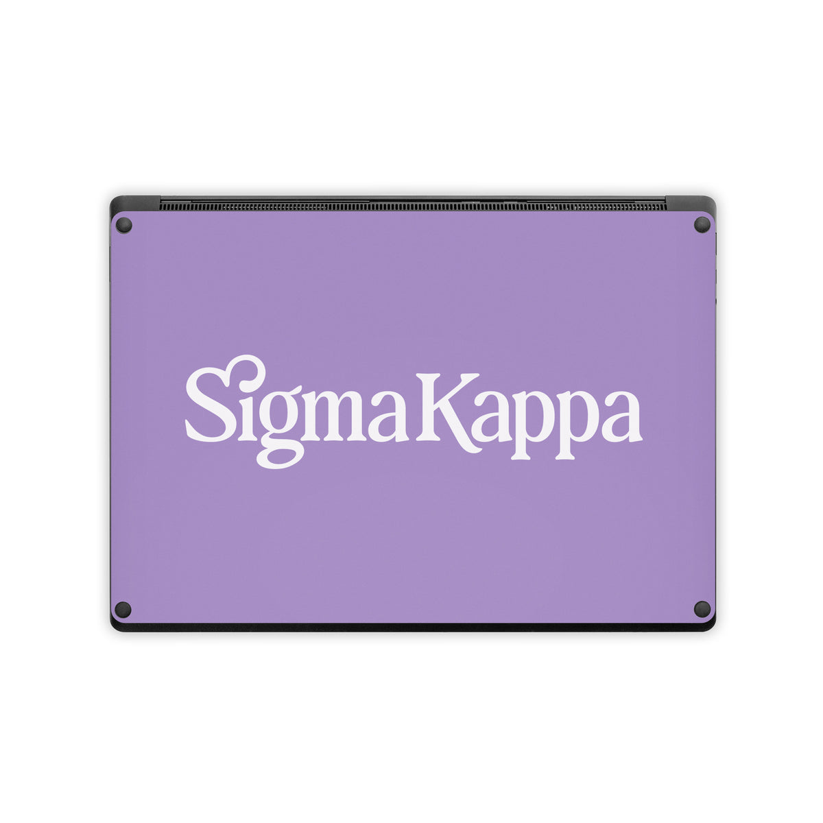 Sigma Kappa Primary Logo Dove Love on Legacy Lavender - Microsoft Surface Laptop Skin