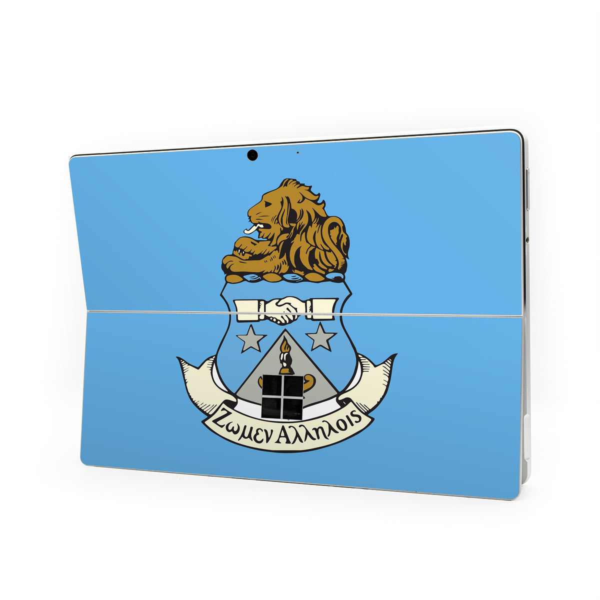 Alpha Delta Pi Crest Adelphean Blue - Microsoft Surface Pro Skin