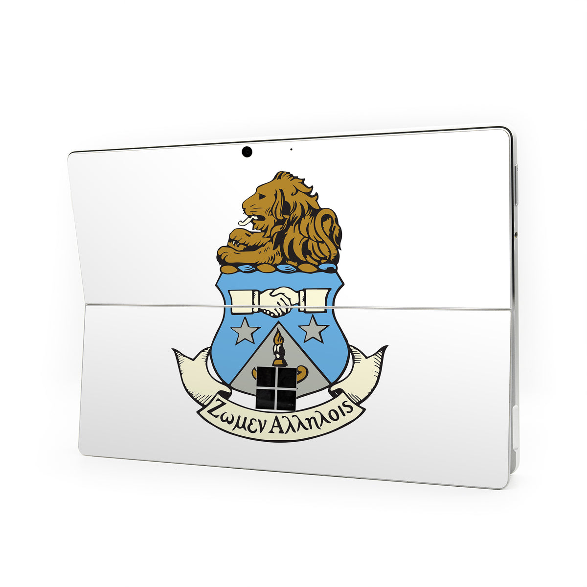 Alpha Delta Pi Crest White - Microsoft Surface Pro Skin