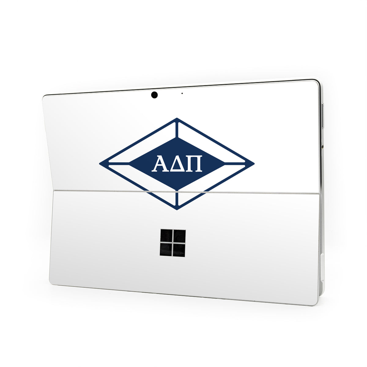 Alpha Delta Pi Diamond Letters White - Microsoft Surface Pro Skin