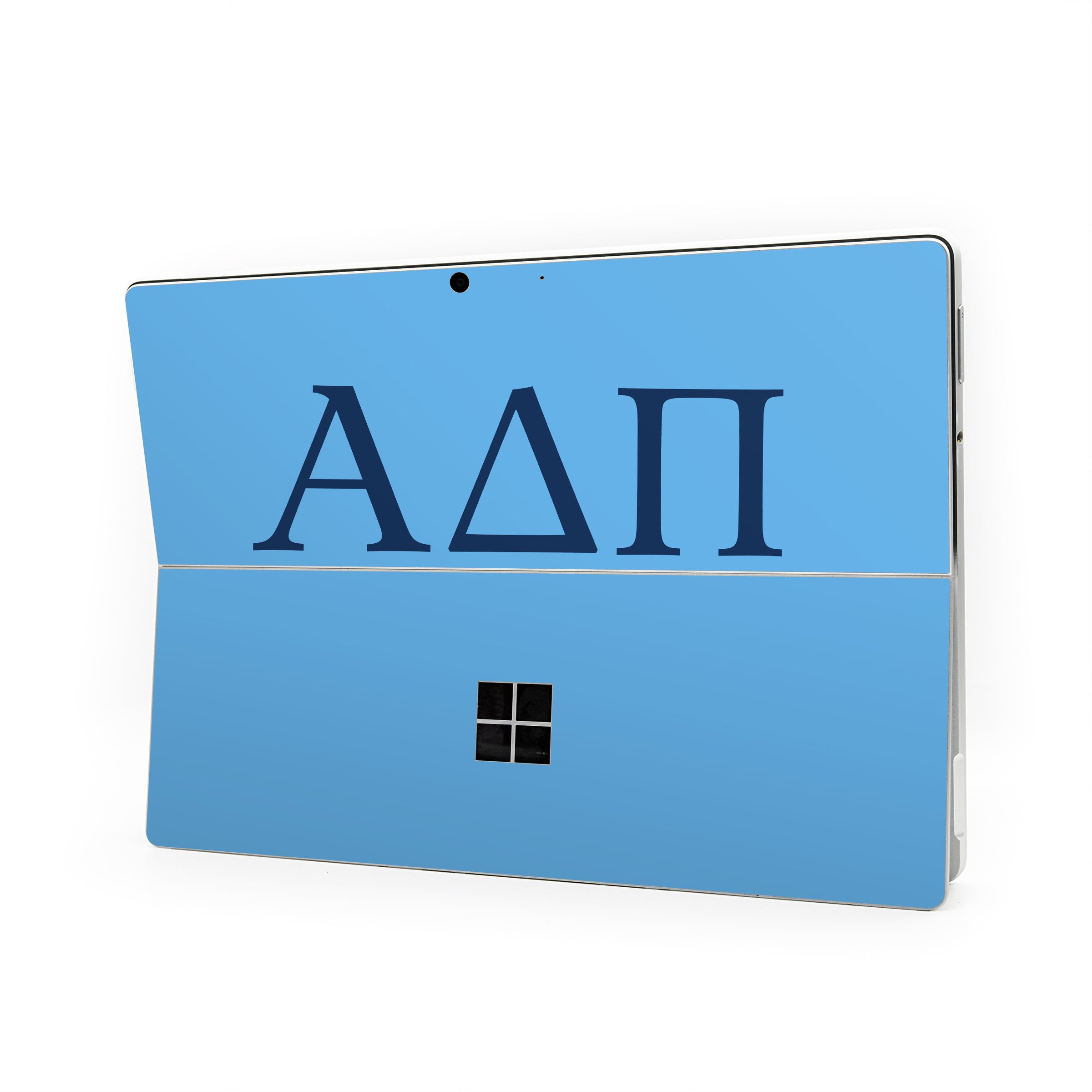 Alpha Delta Pi Greek Letters Adelphean Blue - Microsoft Surface Pro Skin