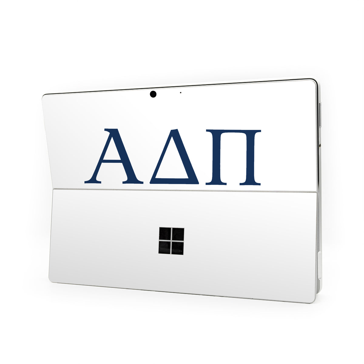 Alpha Delta Pi Greek Letters White - Microsoft Surface Pro Skin