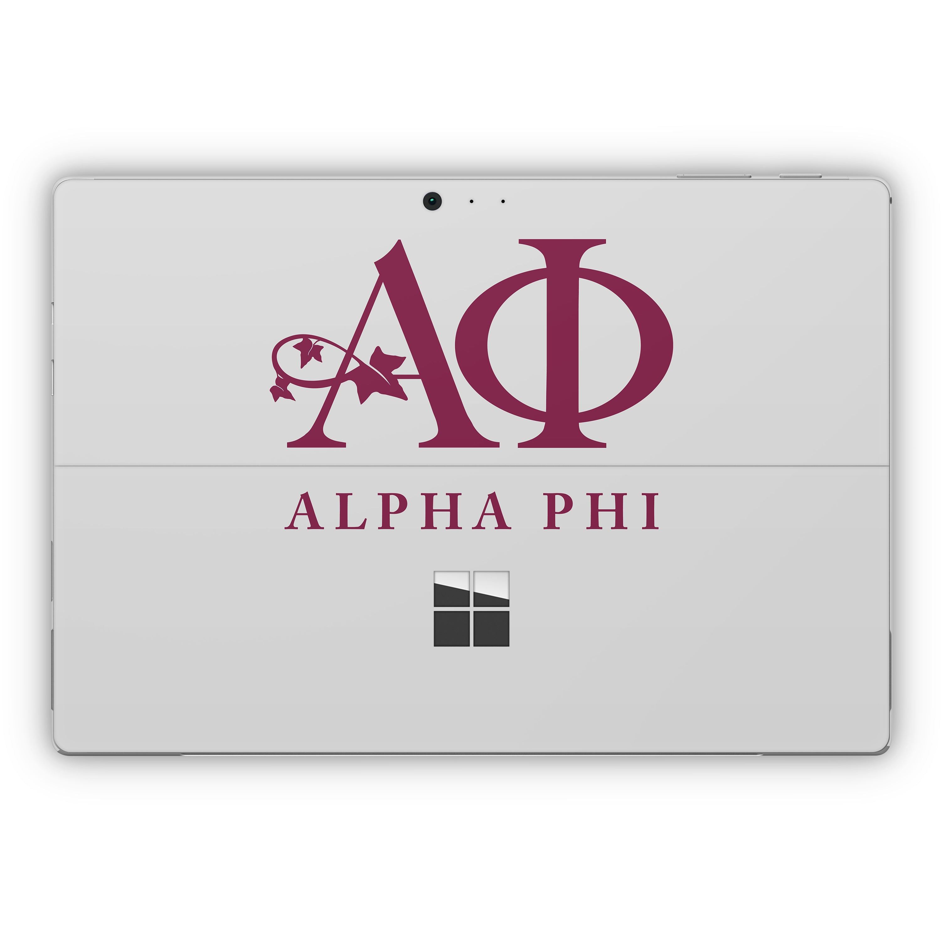 Alpha Phi Silver - Microsoft Surface Pro Skin