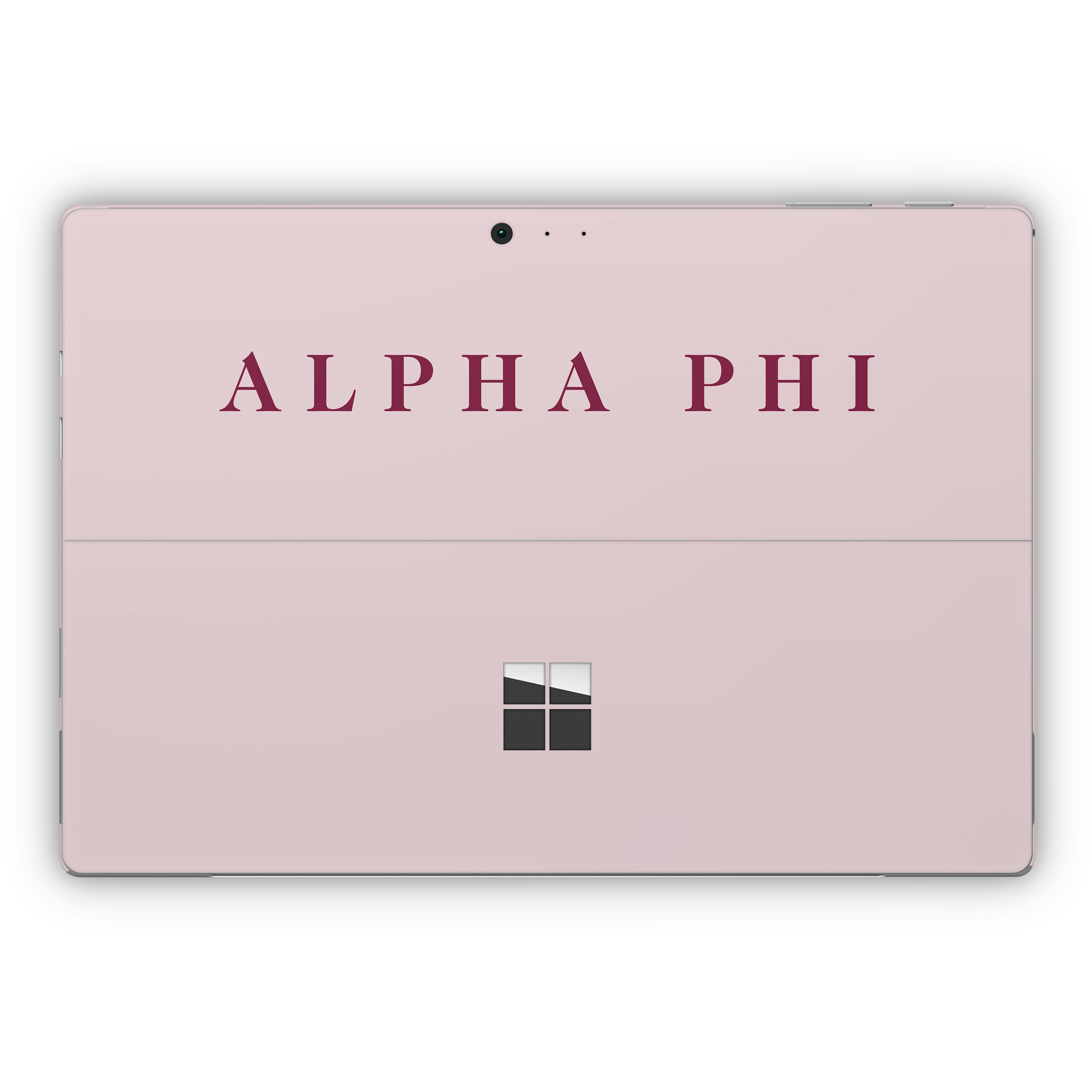Alpha Phi Wordmark Ivory - Microsoft Surface Pro Skin