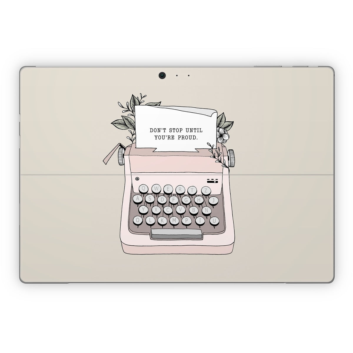 Dont Stop - Microsoft Surface Pro Skin