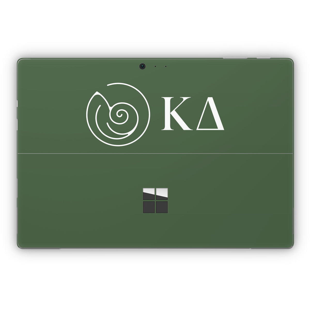 Kappa Delta Greek Letters Dark Olive - Microsoft Surface Pro Skin