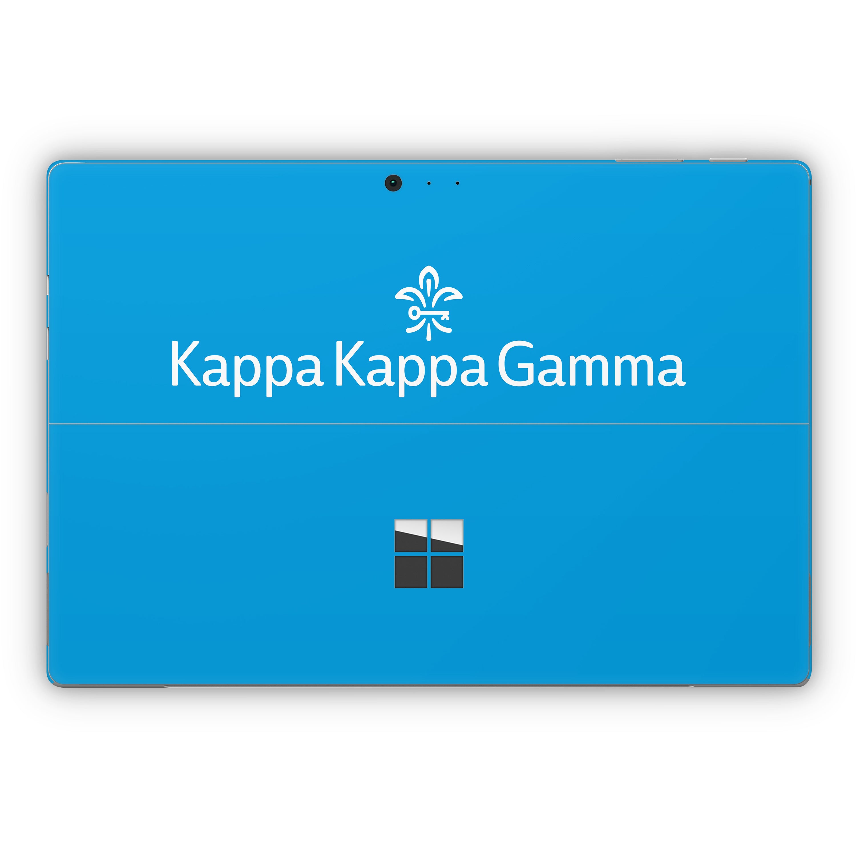 Kappa Kappa Gamma Brandmark Gamma Blue - Microsoft Surface Pro Skin