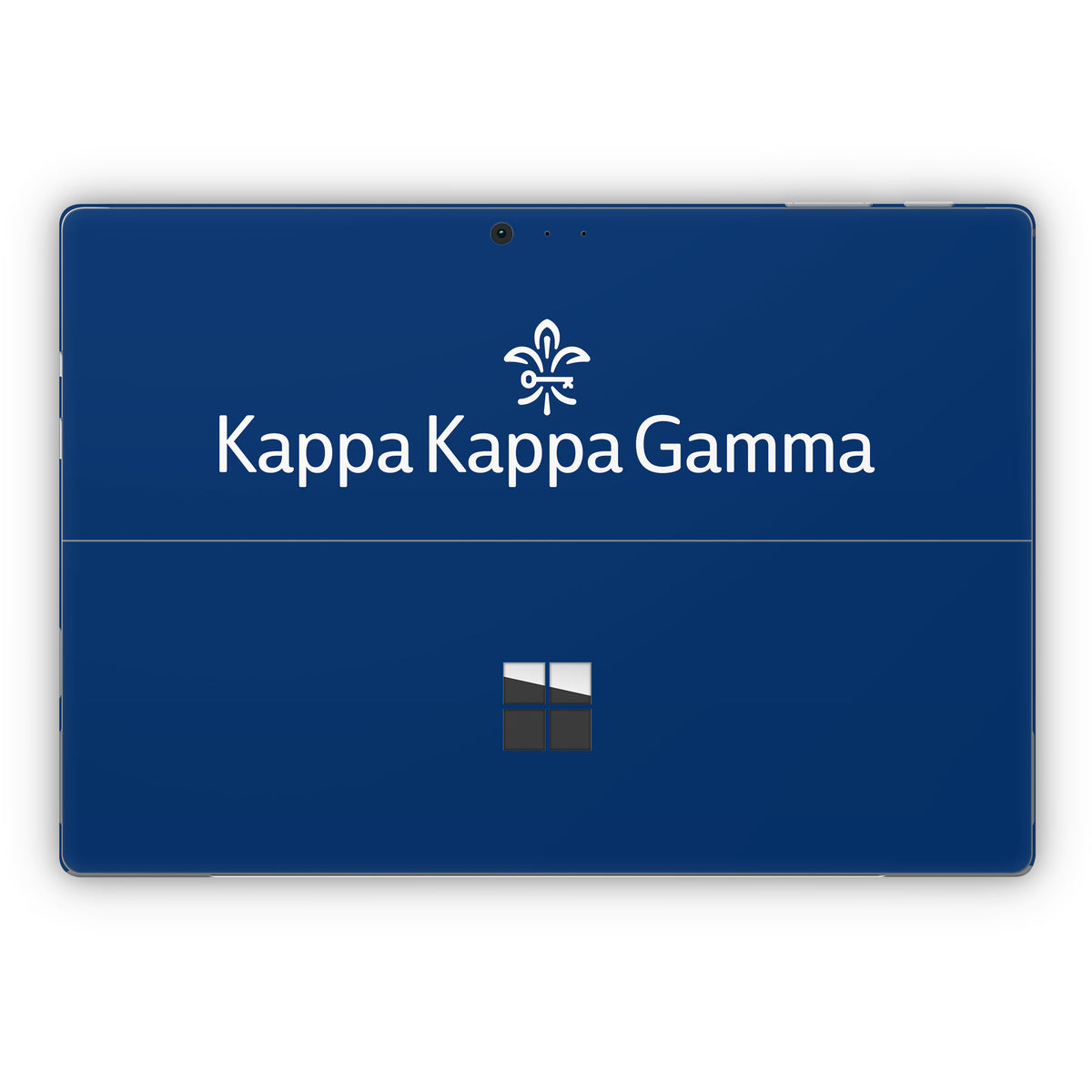 Kappa Kappa Gamma Brandmark Kappa Blue - Microsoft Surface Pro Skin