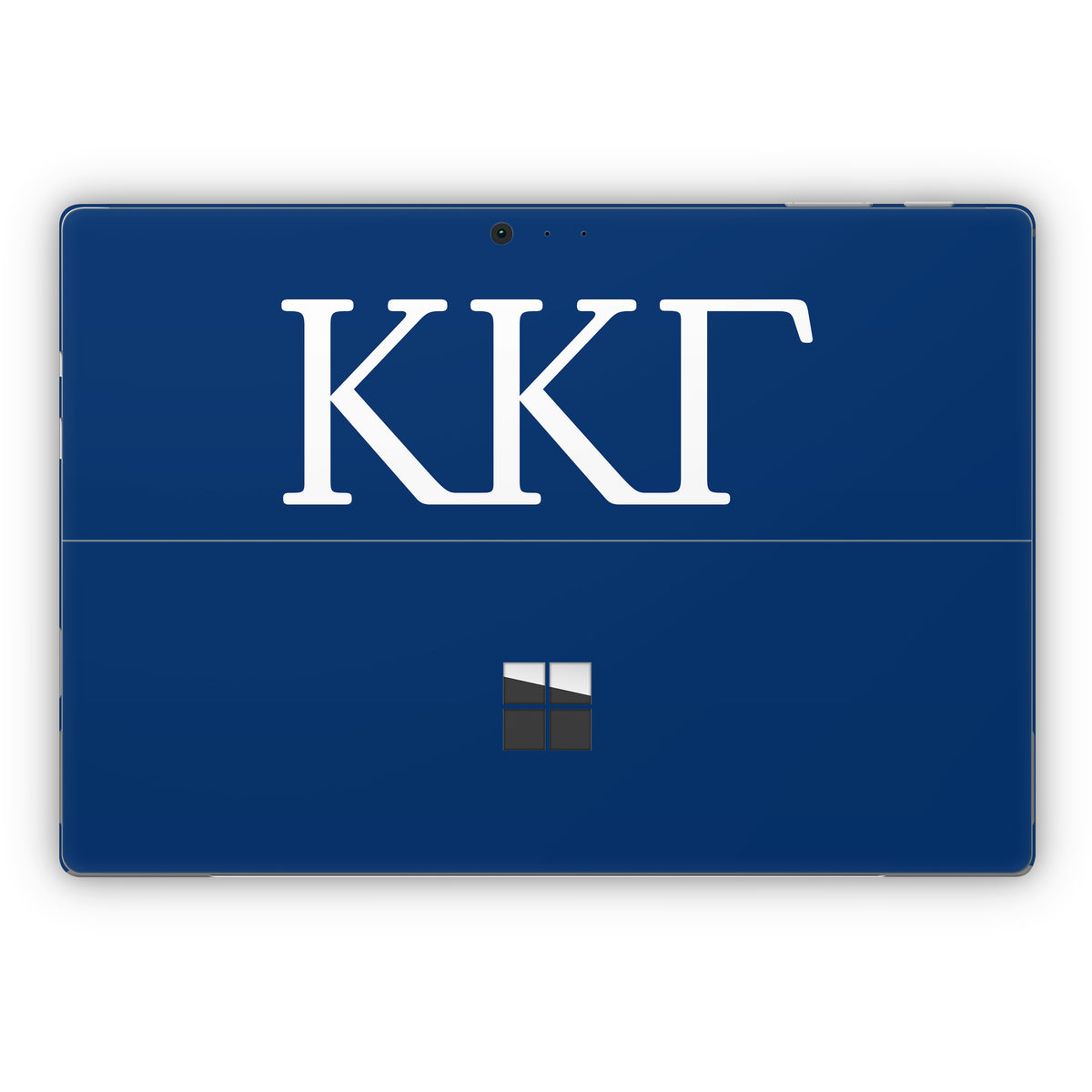 Kappa Kappa Gamma Greek Letters Kappa Blue - Microsoft Surface Pro Skin