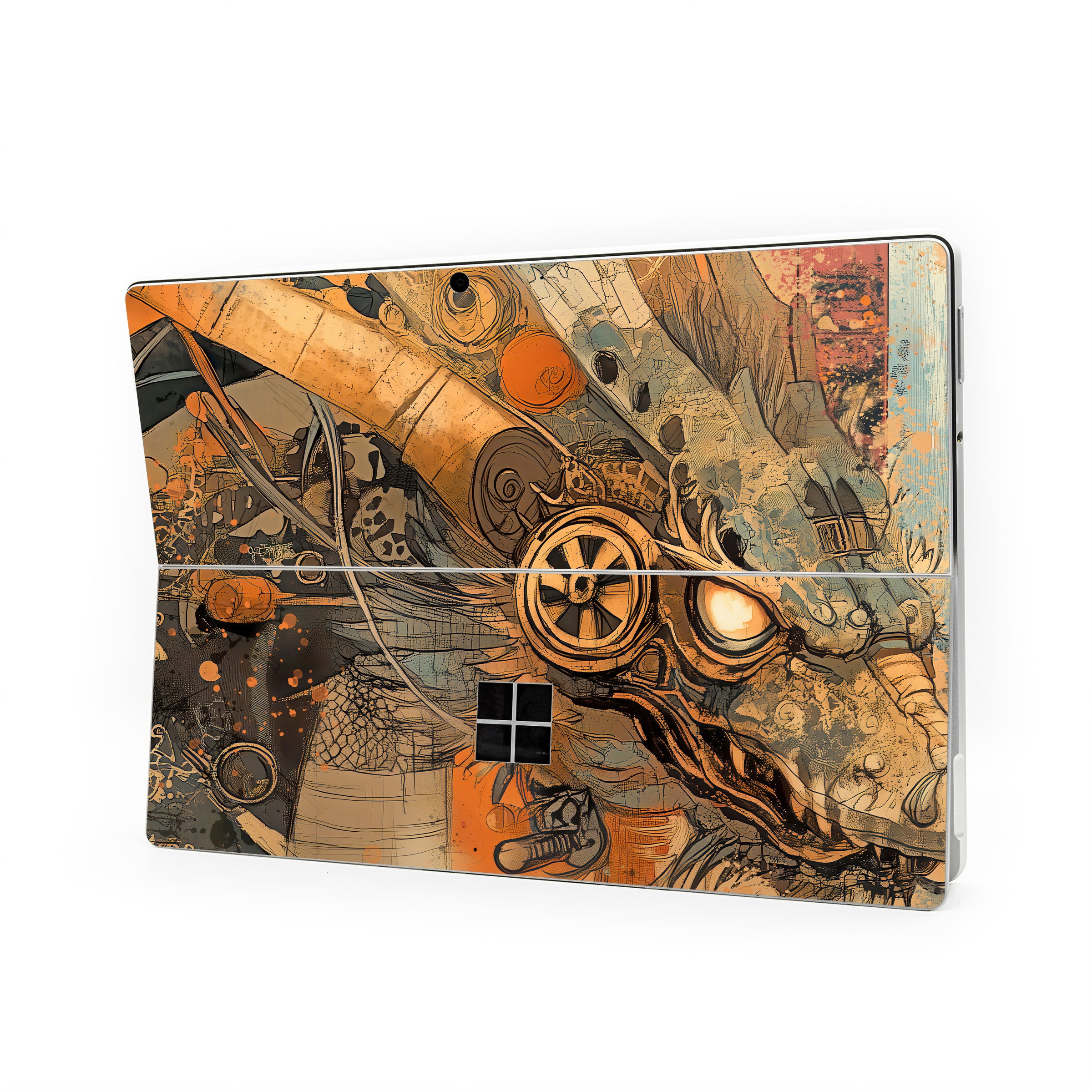 Orange Dragon - Microsoft Surface Pro Skin