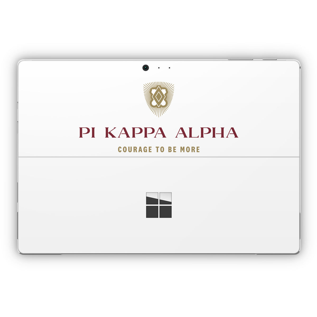 Pi Kappa Alpha Formal Logo White - Microsoft Surface Pro Skin
