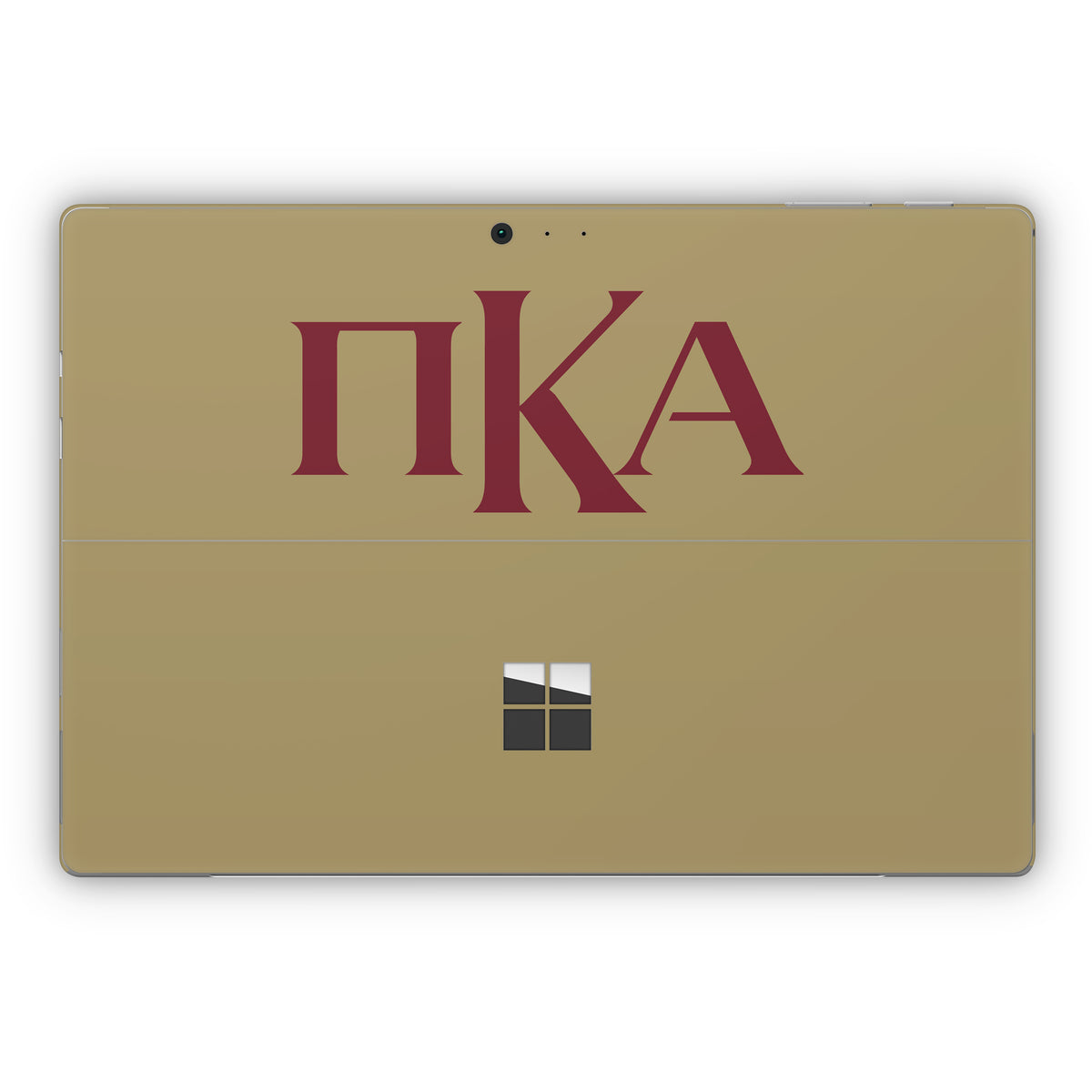 Pi Kappa Alpha Greek Letters Gold - Microsoft Surface Pro Skin